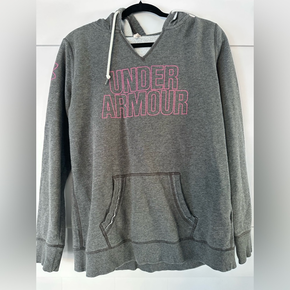 Under Armour Women's Gray V-Neck Sweater